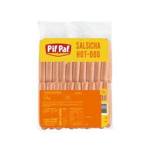 SALSICHA RESF PCT 3,3 KG CX 13,2 KG GO SALSICHA RESF PCT 3,3 KG CX 13,2 KG GO